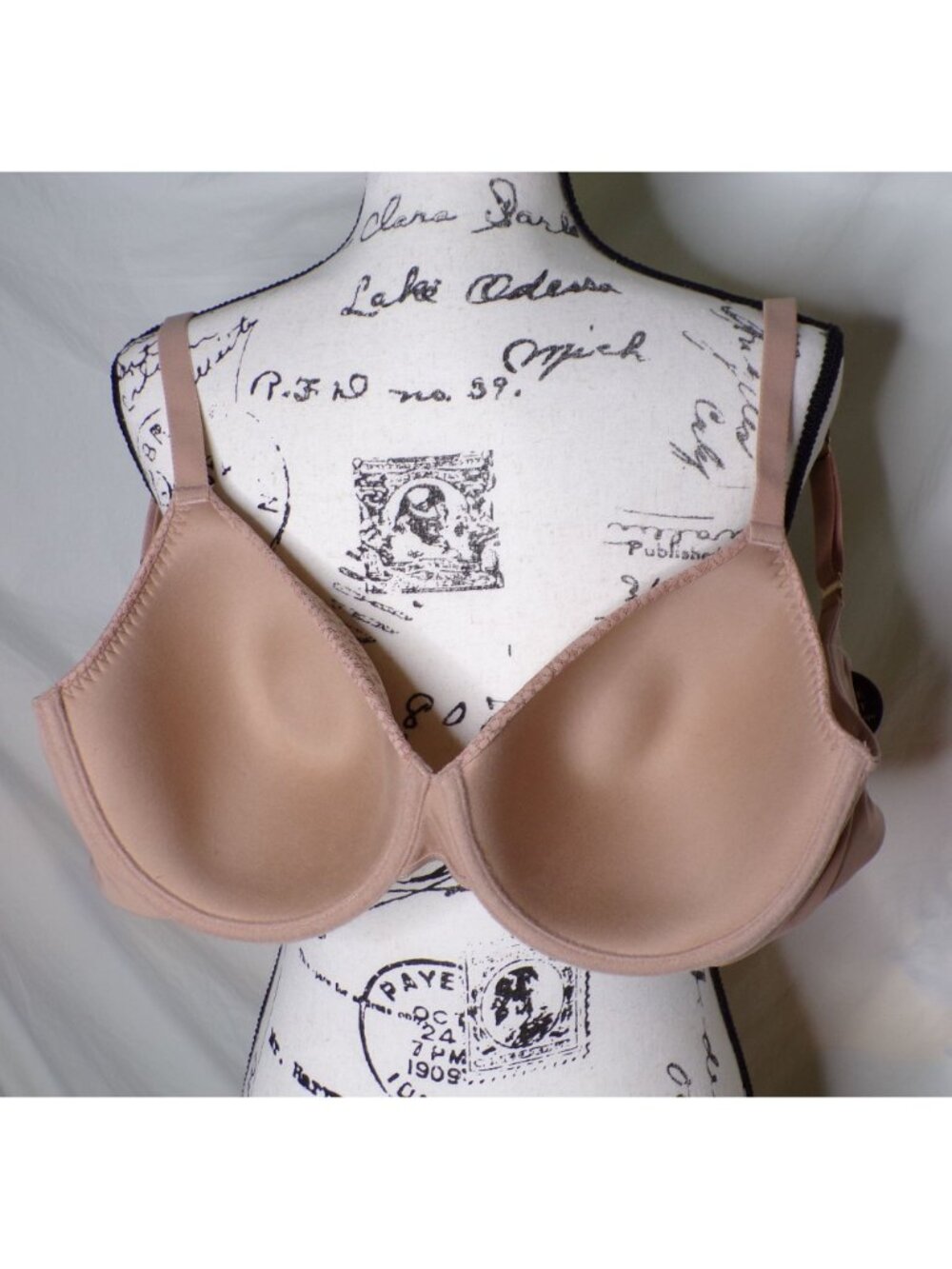 🆕NATORI Comfort Evolution Convertible Underwire Bra 38DD Buff Beige #731337 - Picture 10 of 10
